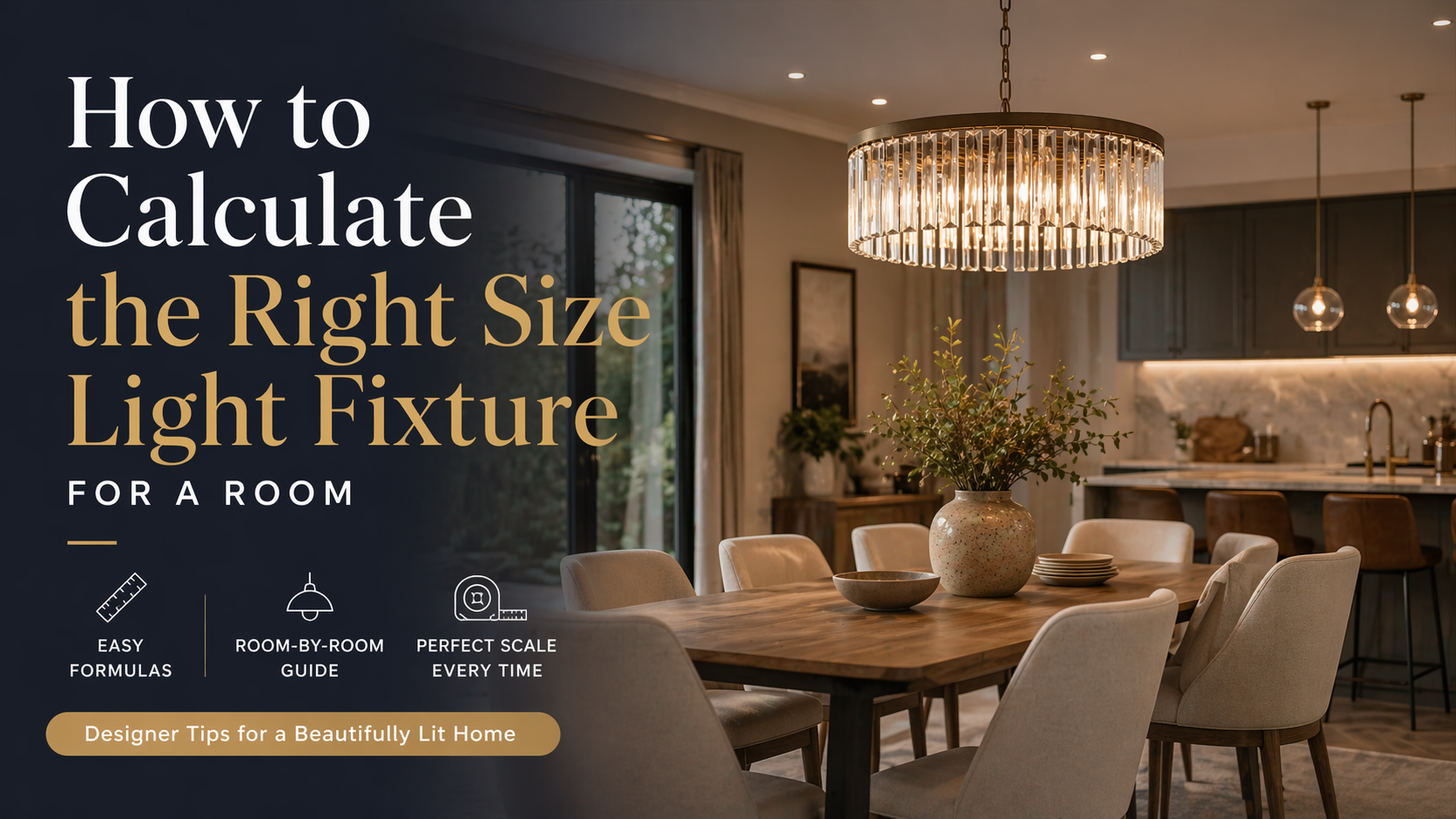 How to Calculate the Right Size Light Fixture for a Room (Complete Guide)