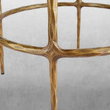 Hand Forged Metal Bar Swivel Counter Stool