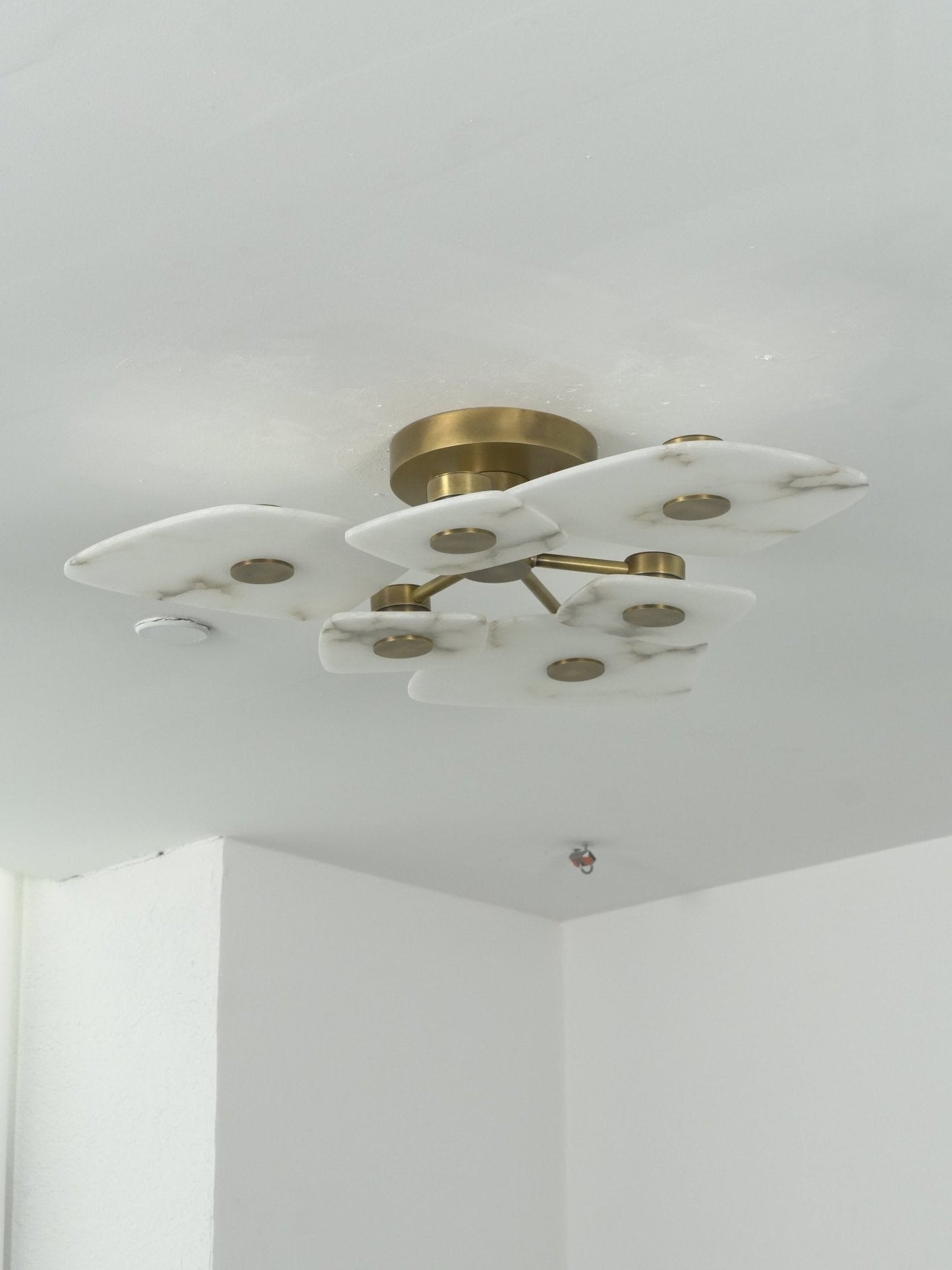 Holmdel Alabaster Flush Mount