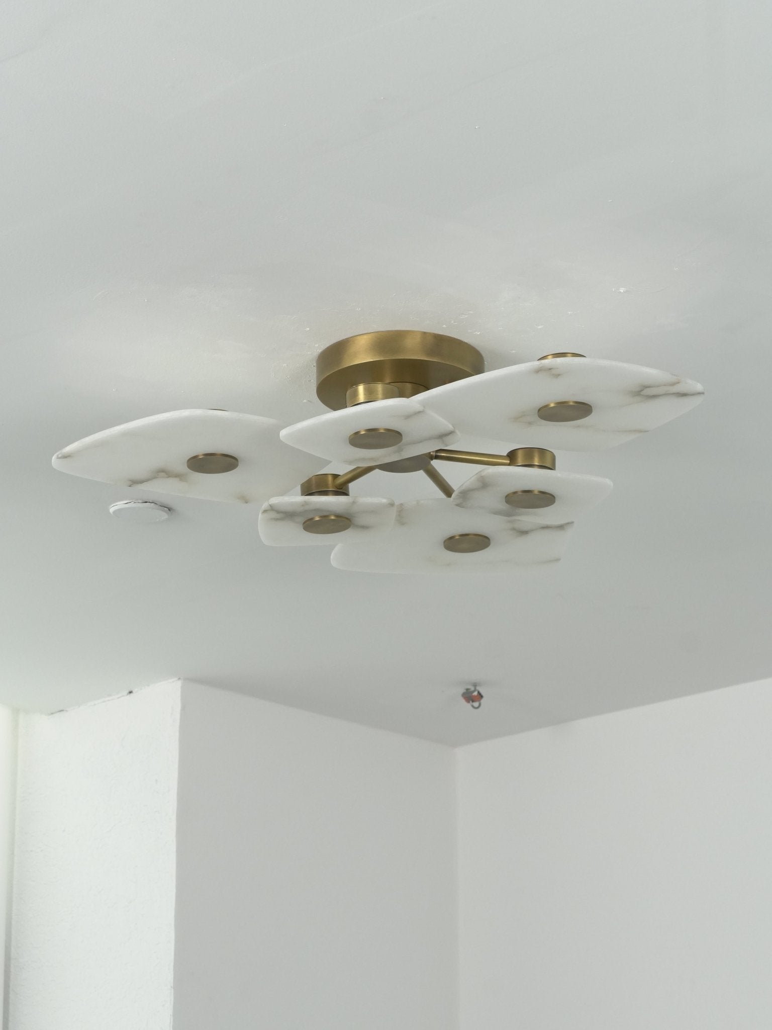 Holmdel Alabaster Flush Mount