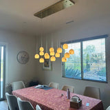 Arica Alabaster Linear Chandelier