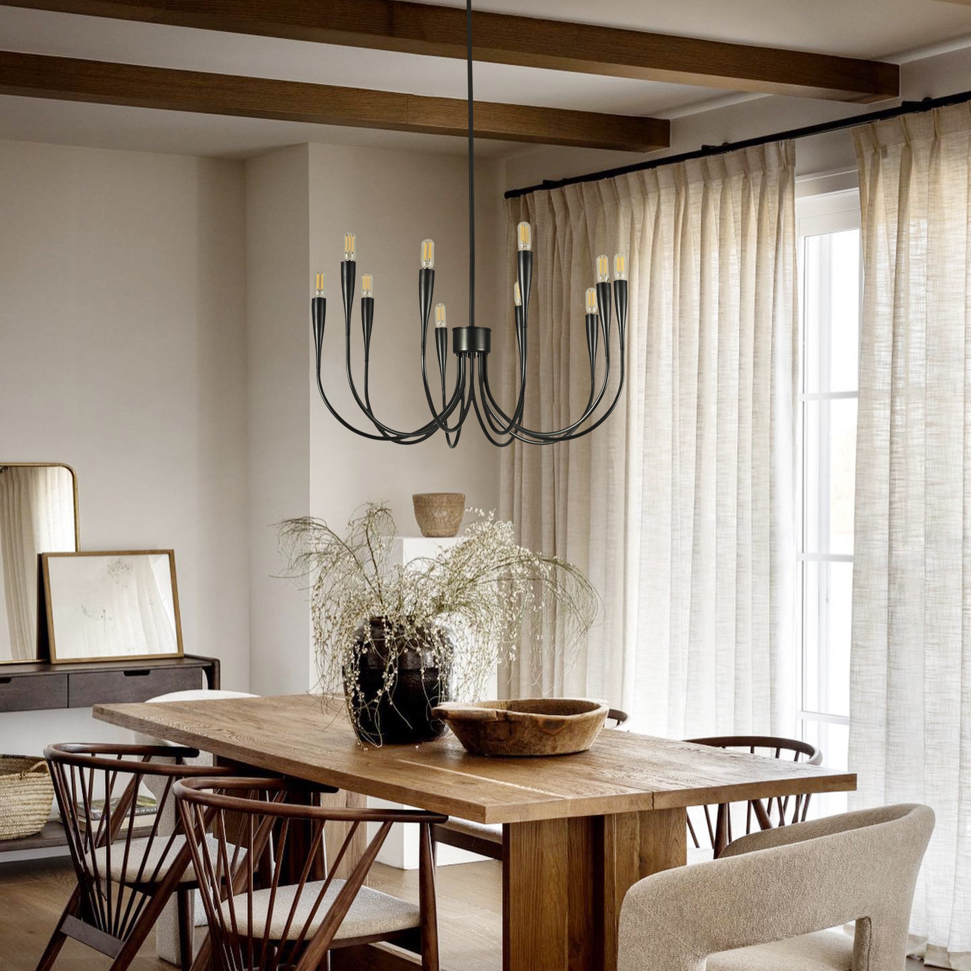 Liona Small Brass Chandelier Light