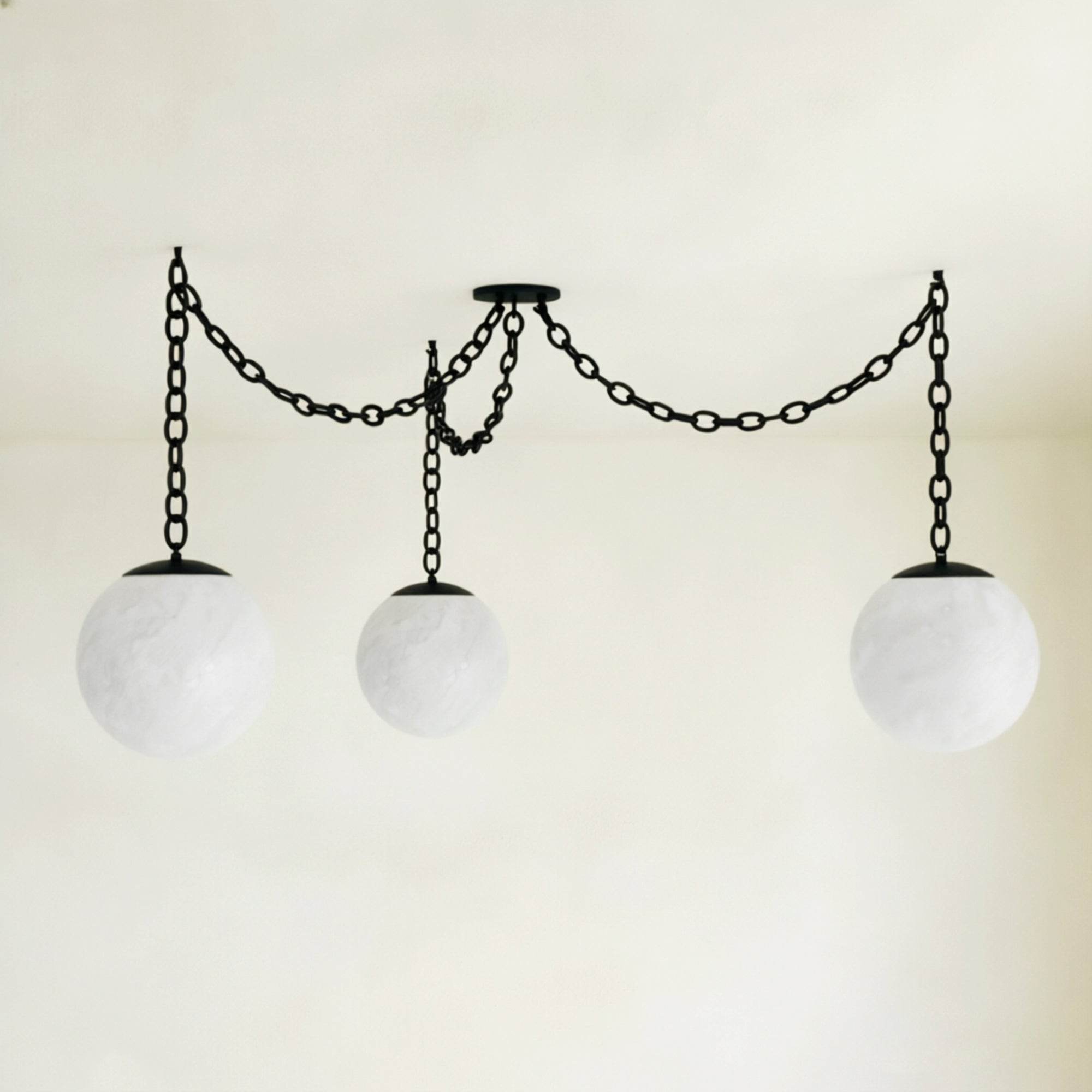 Valen Alabaster 3 Swag Pendant