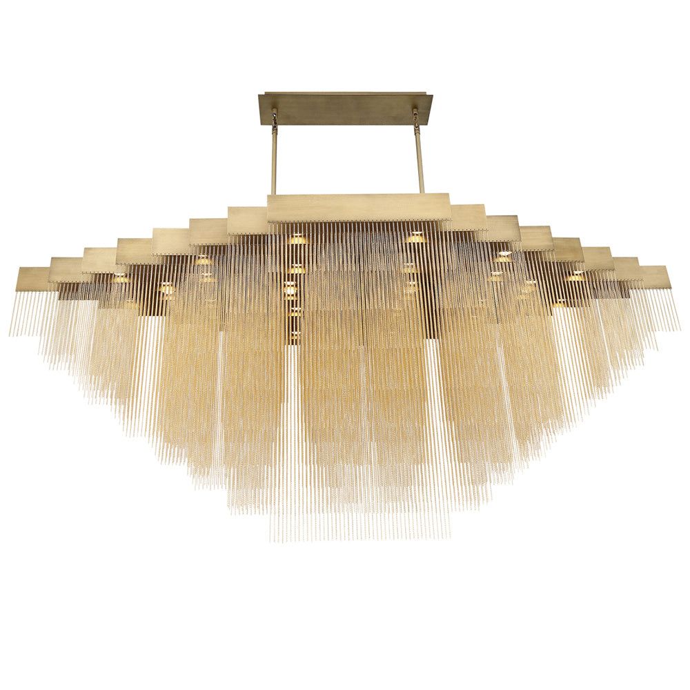 Bloomfield LED Chandelier Gold