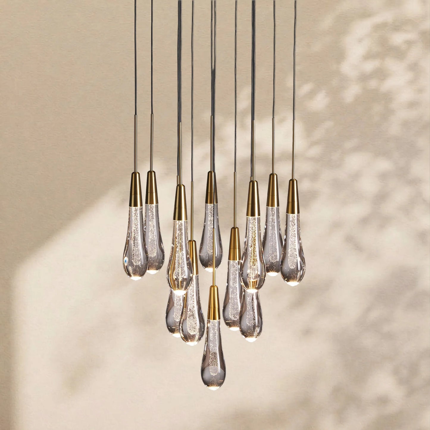 Soratai Modern Round Chandelier 17" 24" 36" 58"