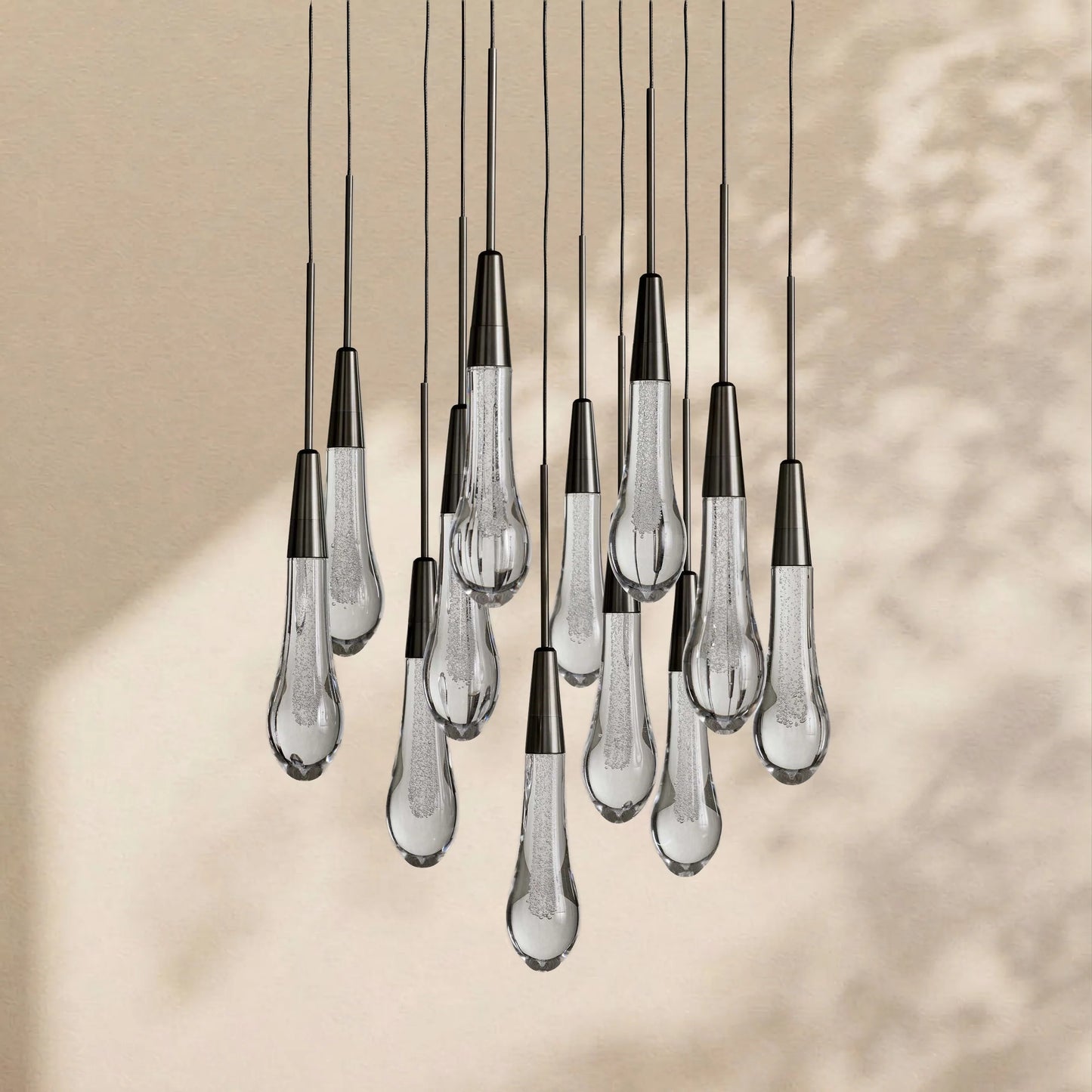 Soratai Modern Round Chandelier 17" 24" 36" 58"