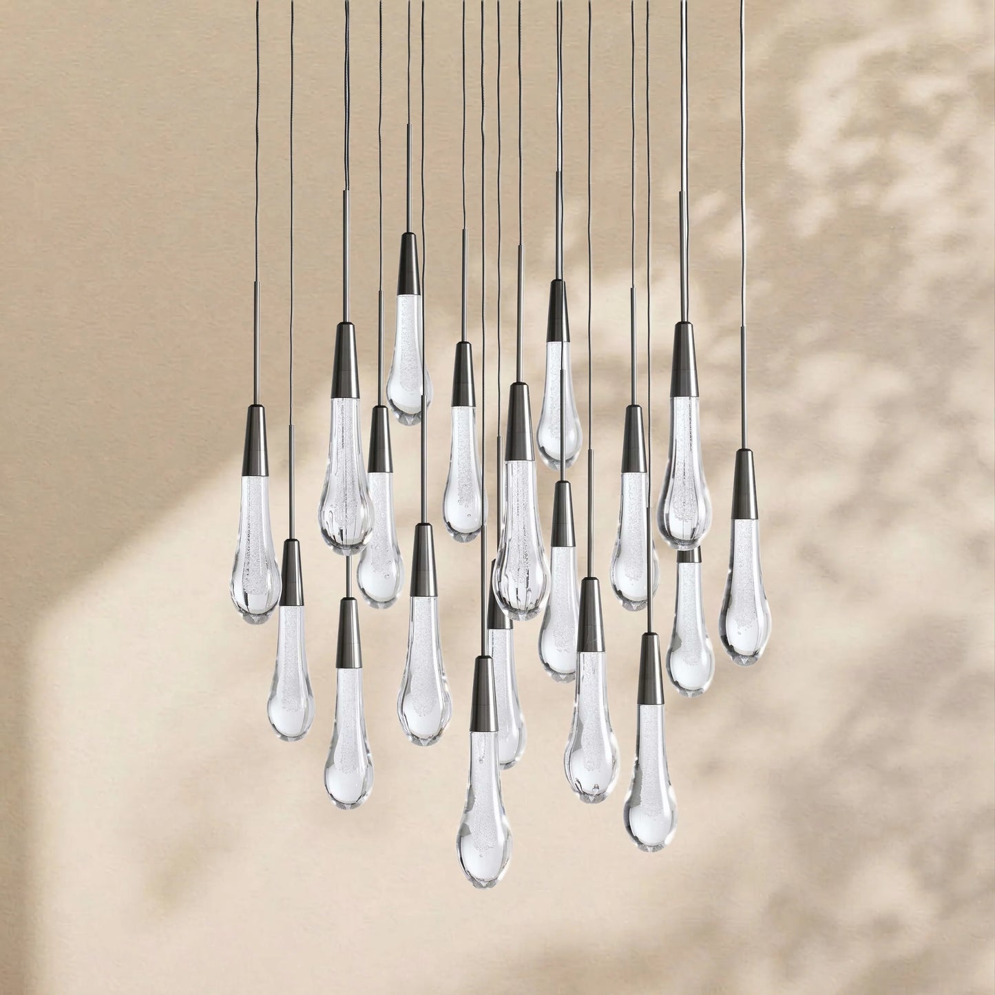 Soratai Modern Round Chandelier 17" 24" 36" 58"