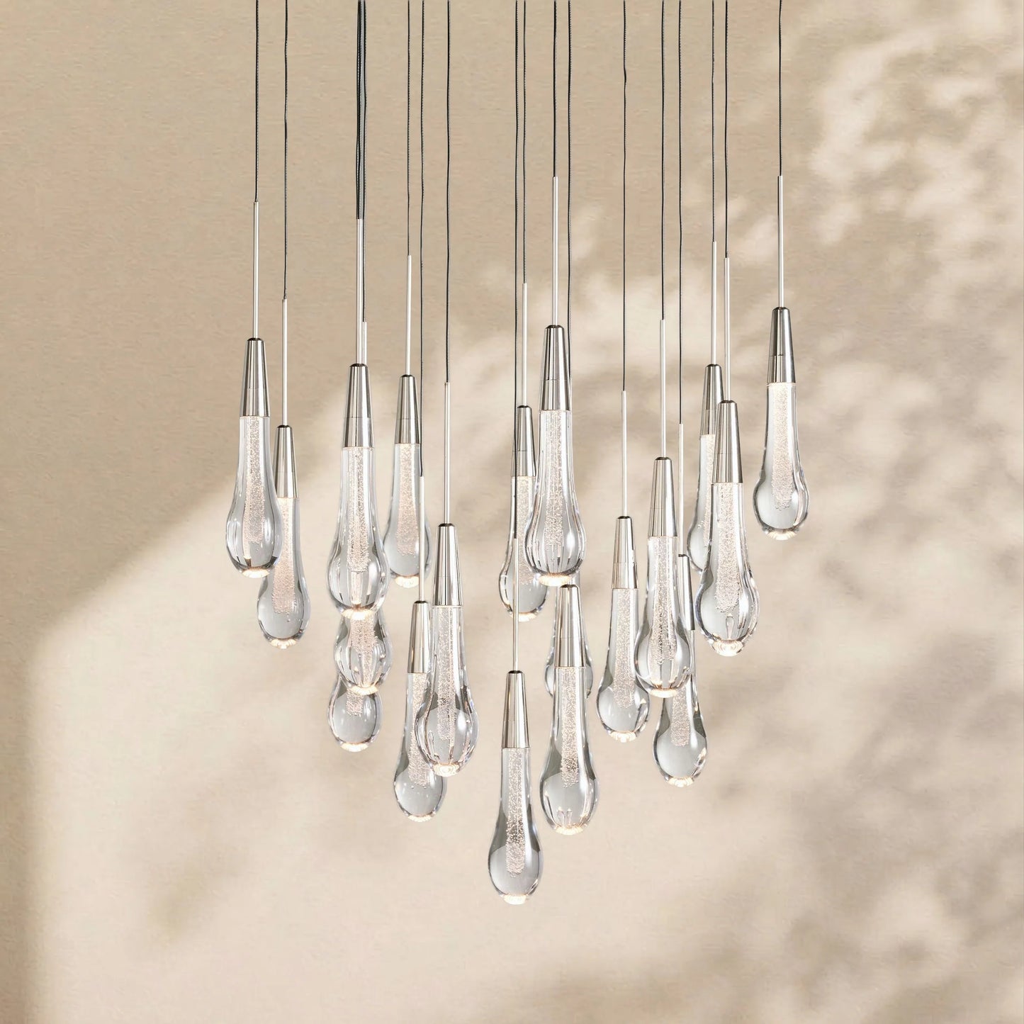 Soratai Modern Round Chandelier 17" 24" 36" 58"