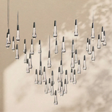 Soratai Modern Round Chandelier 17" 24" 36" 58"