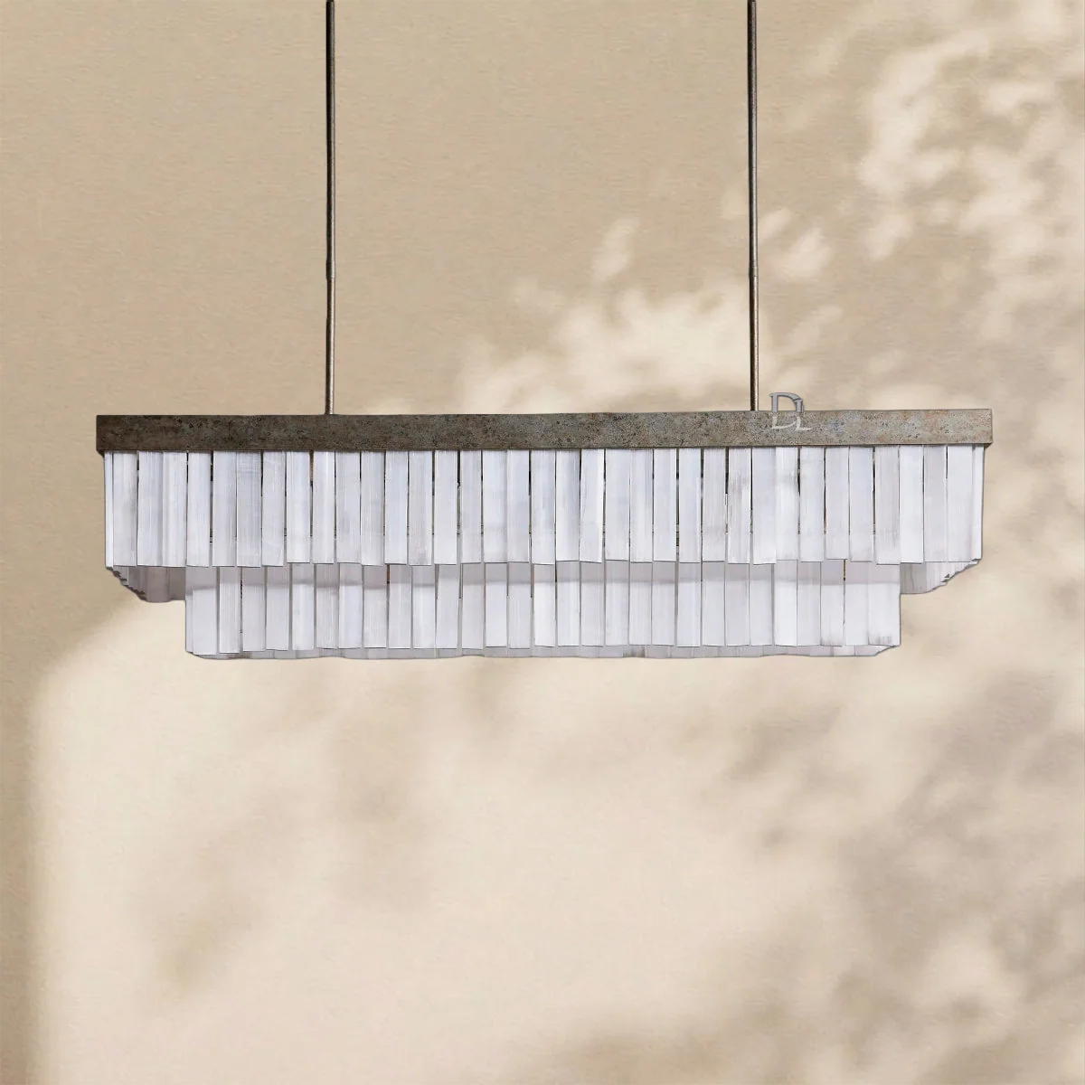 Adam Large Rectangular Chandelier