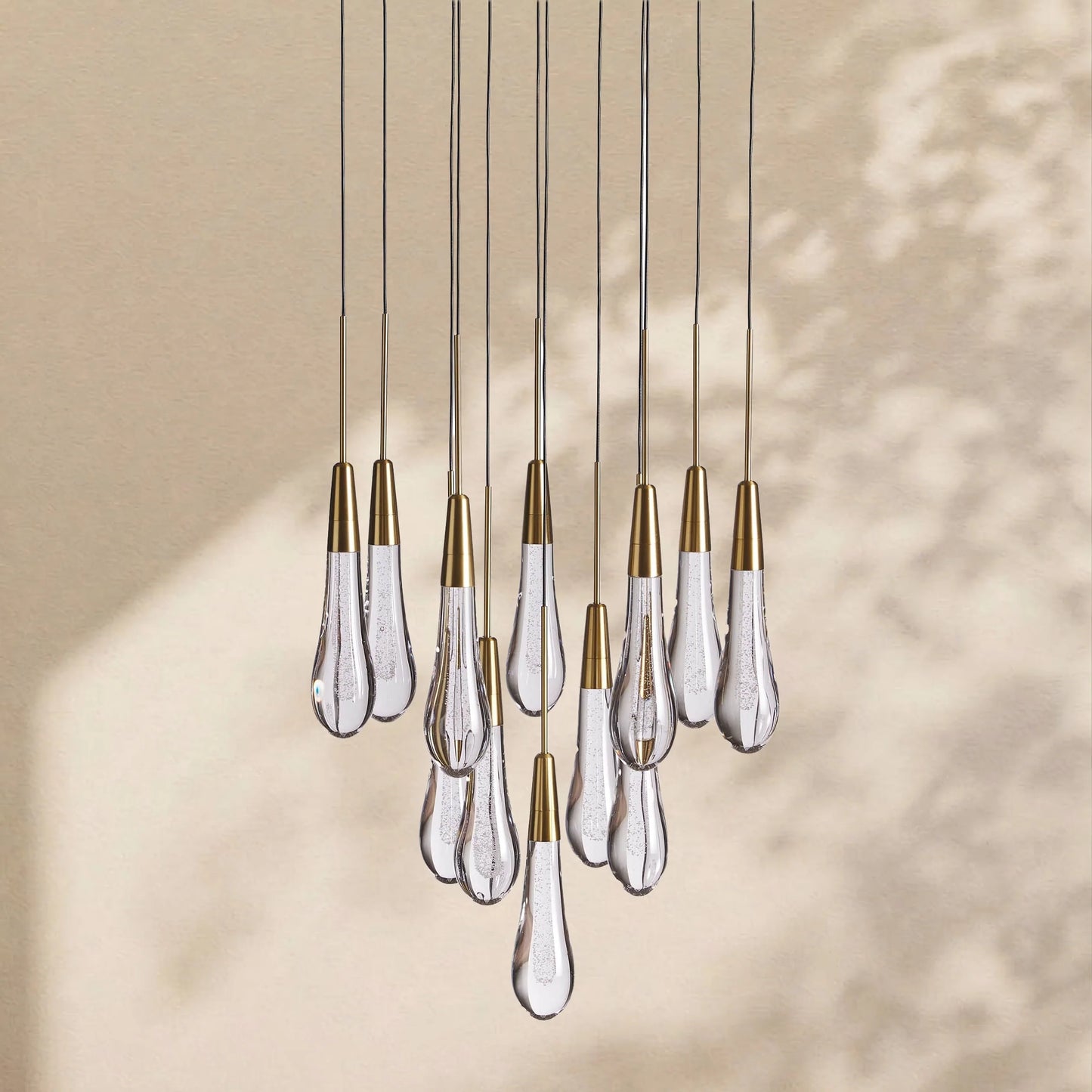Soratai Modern Round Chandelier 17" 24" 36" 58"