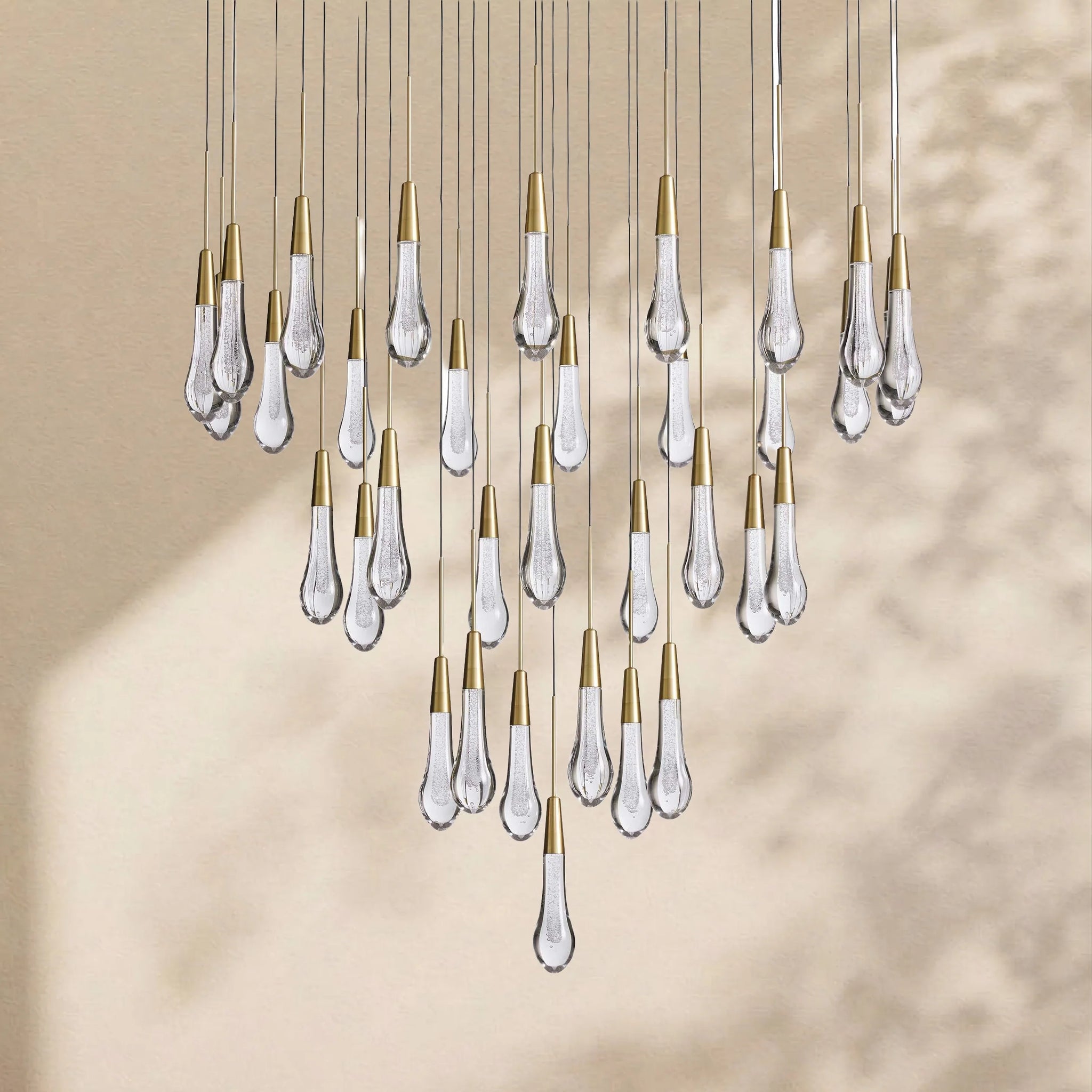 Soratai Modern Round Chandelier 17" 24" 36" 58"