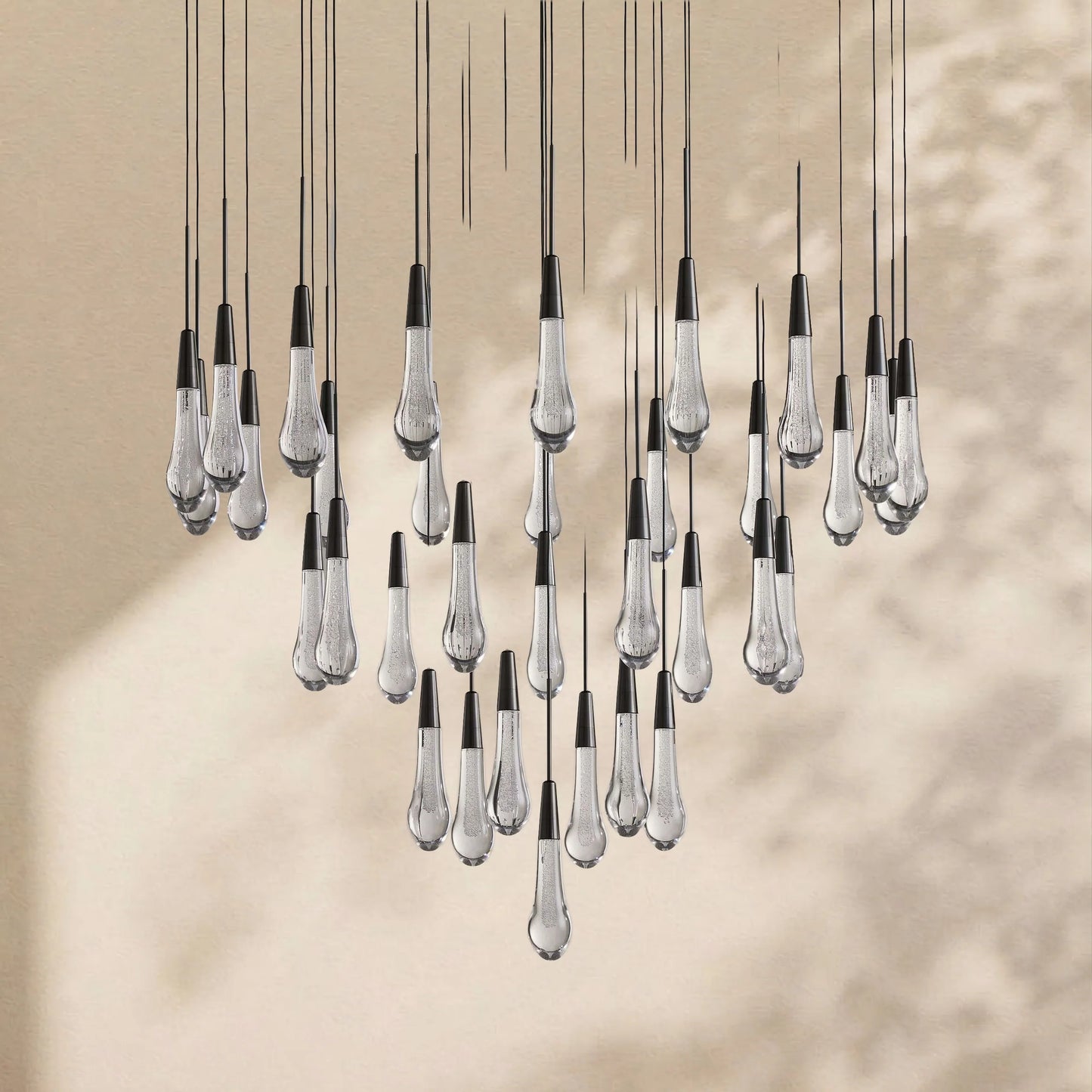 Soratai Modern Round Chandelier 17" 24" 36" 58"