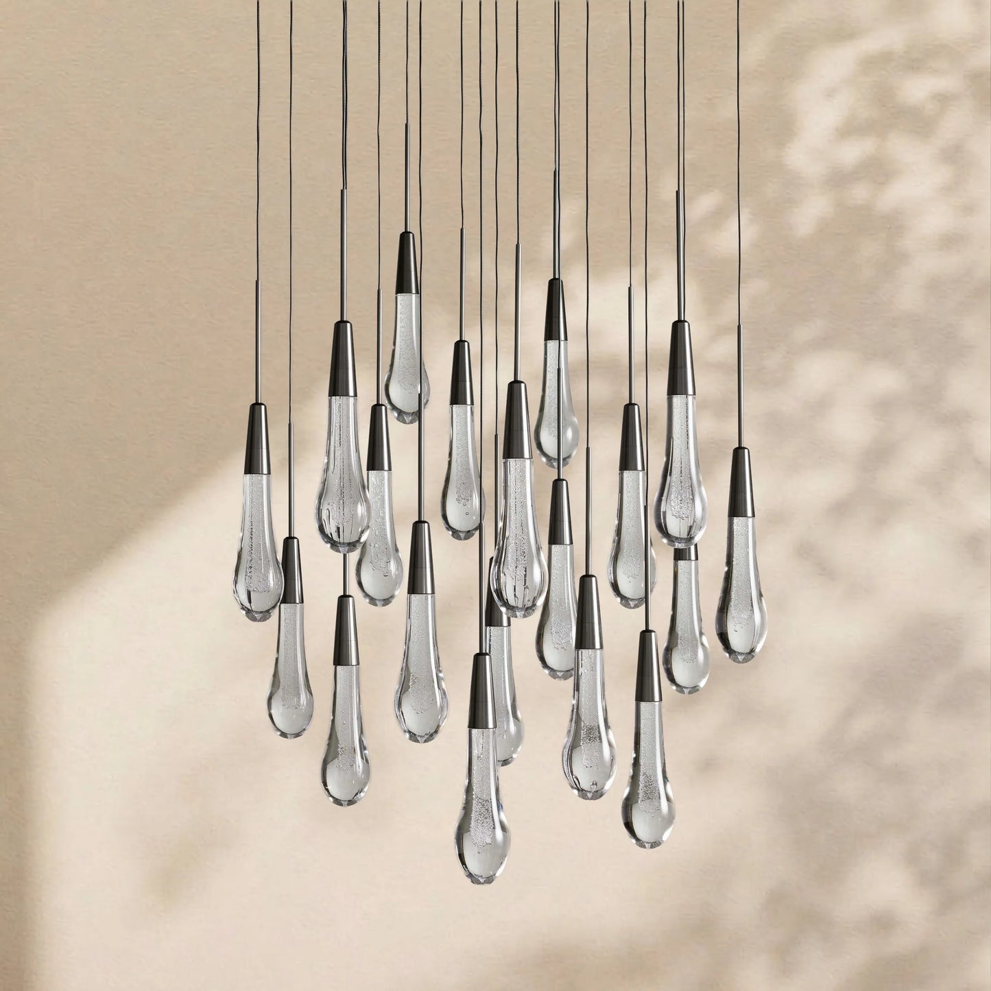 Soratai Modern Round Chandelier 17" 24" 36" 58"