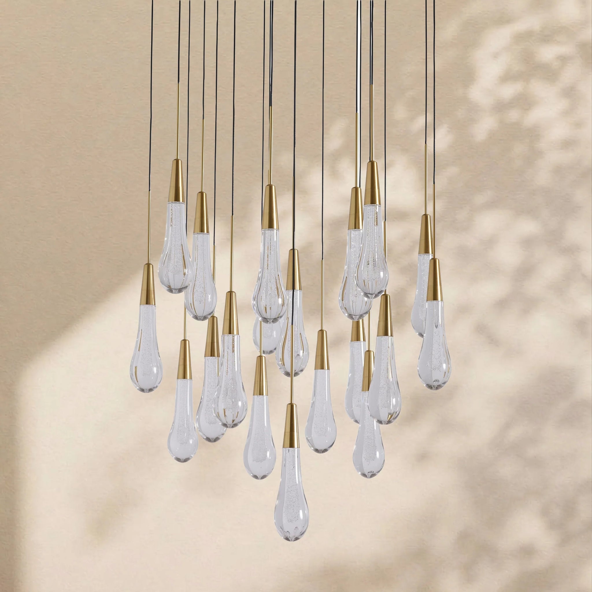Soratai Modern Round Chandelier 17" 24" 36" 58"