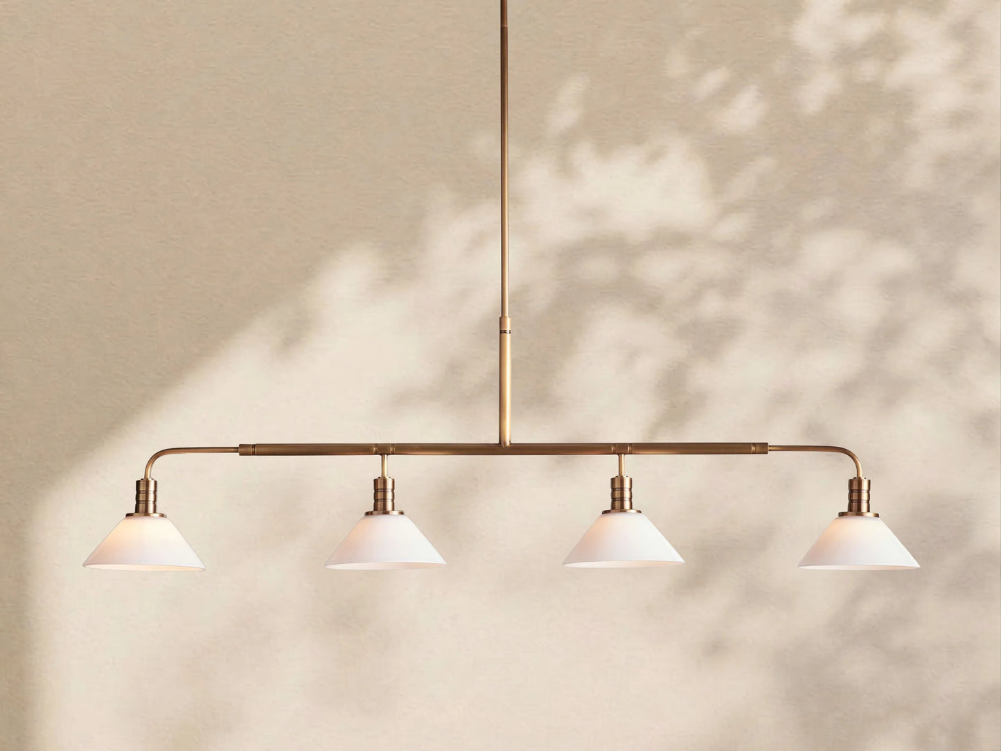 Theriond Cone Cluster Linear Chandelier