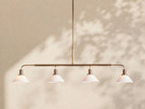 Theriond Cone Cluster Linear Chandelier