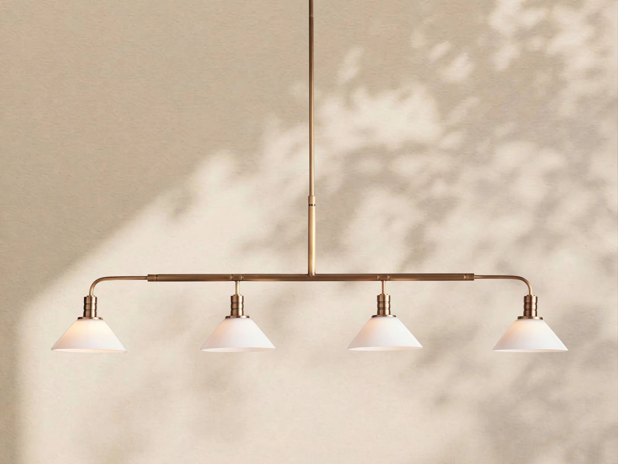 Theriond Cone Cluster Linear Chandelier