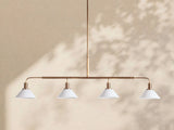 Theriond Cone Cluster Linear Chandelier