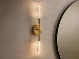 Soltaire Double Sconce