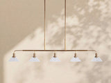 Theriond Cone Cluster Linear Chandelier