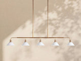 Theriond Cone Cluster Linear Chandelier