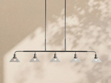 Theriond Cone Cluster Linear Chandelier