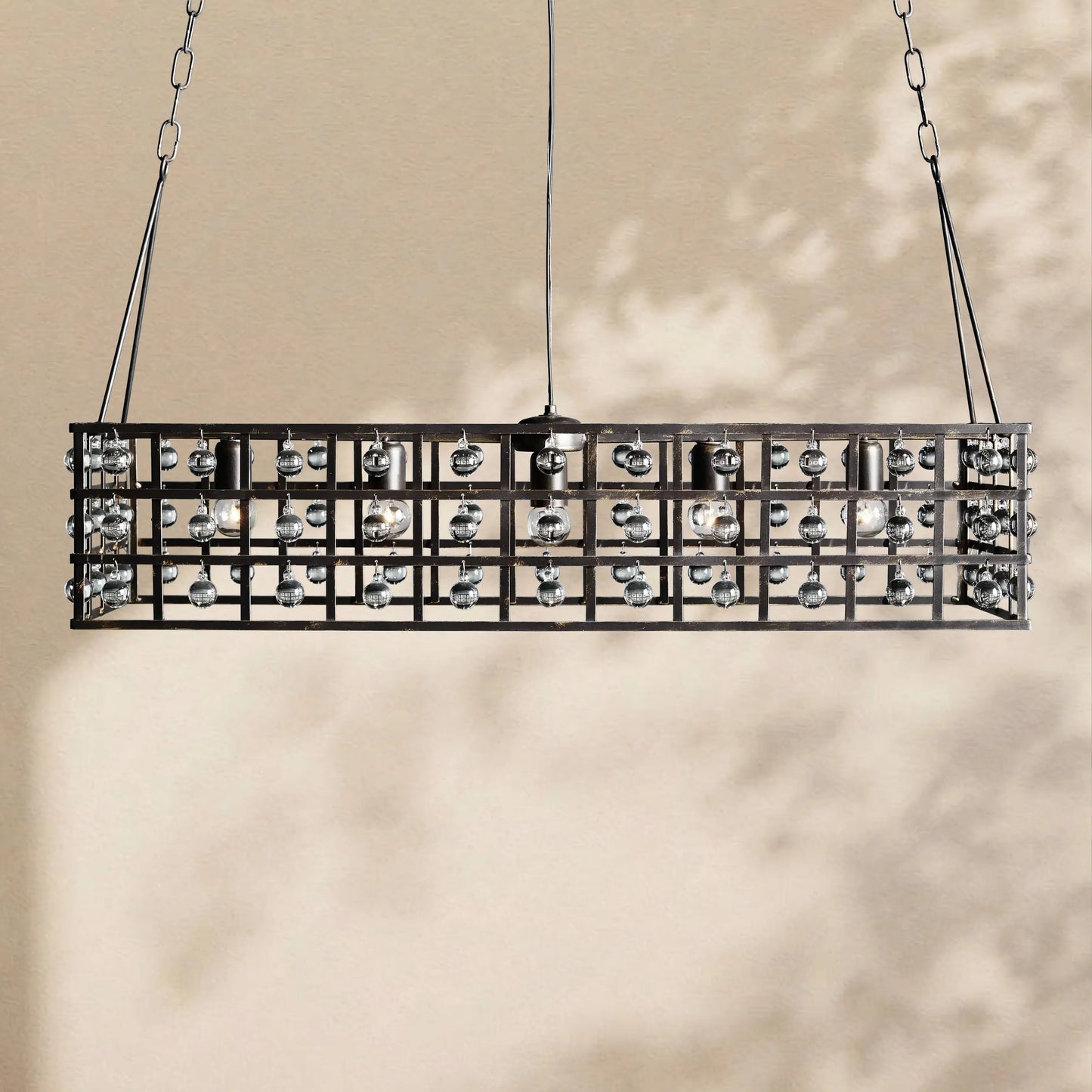 La Catiefa Rectangular Chandelier