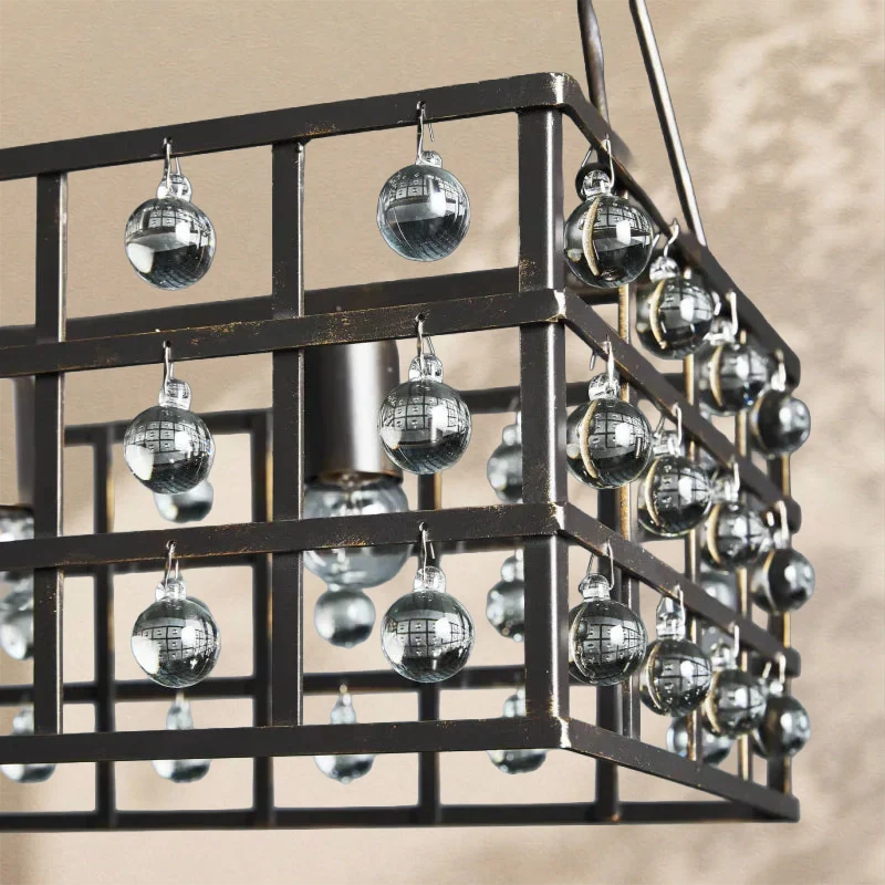La Catiefa Rectangular Chandelier
