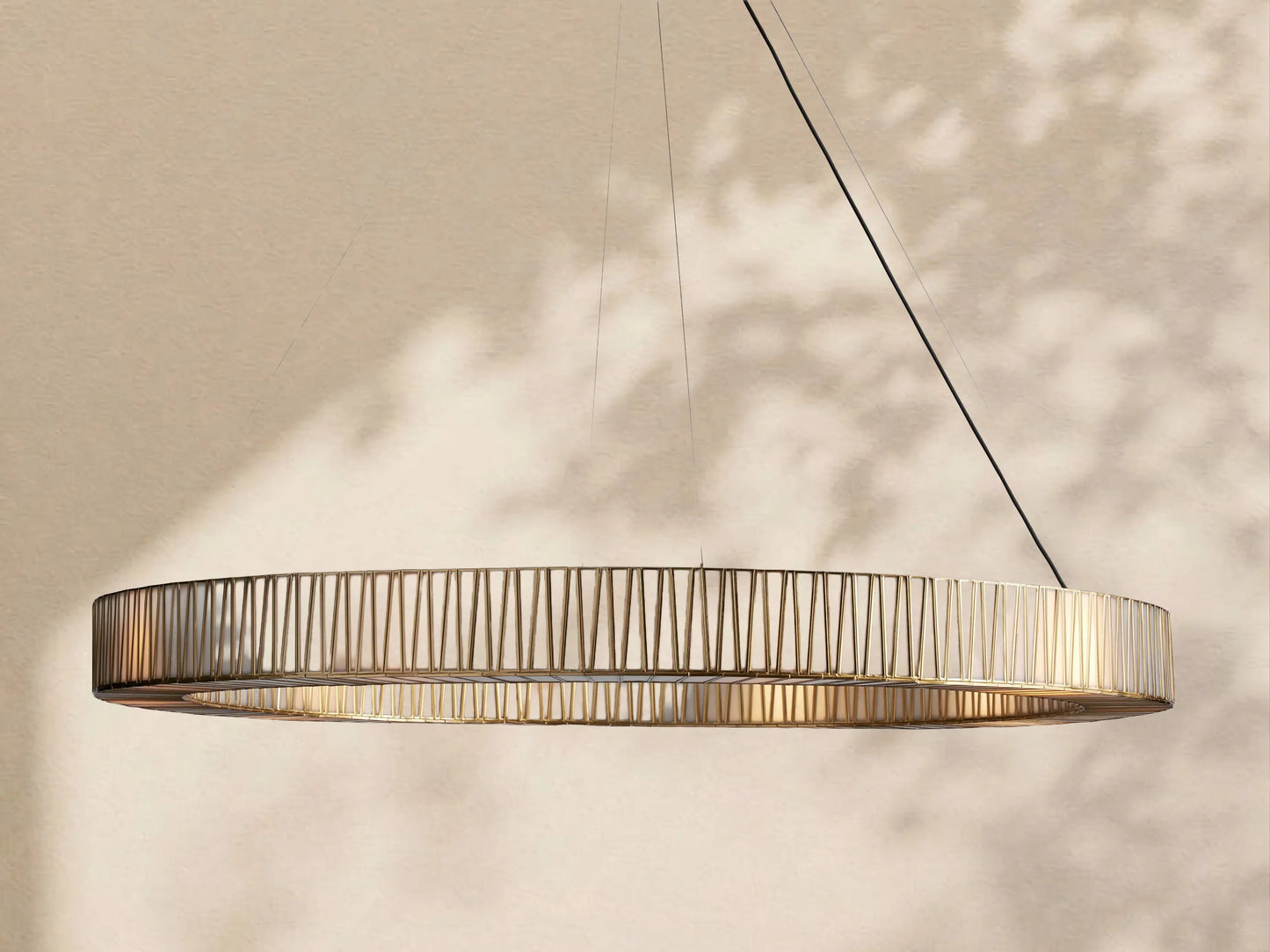 Jeunet Round Chandelier 24" 36" 42" 60"D