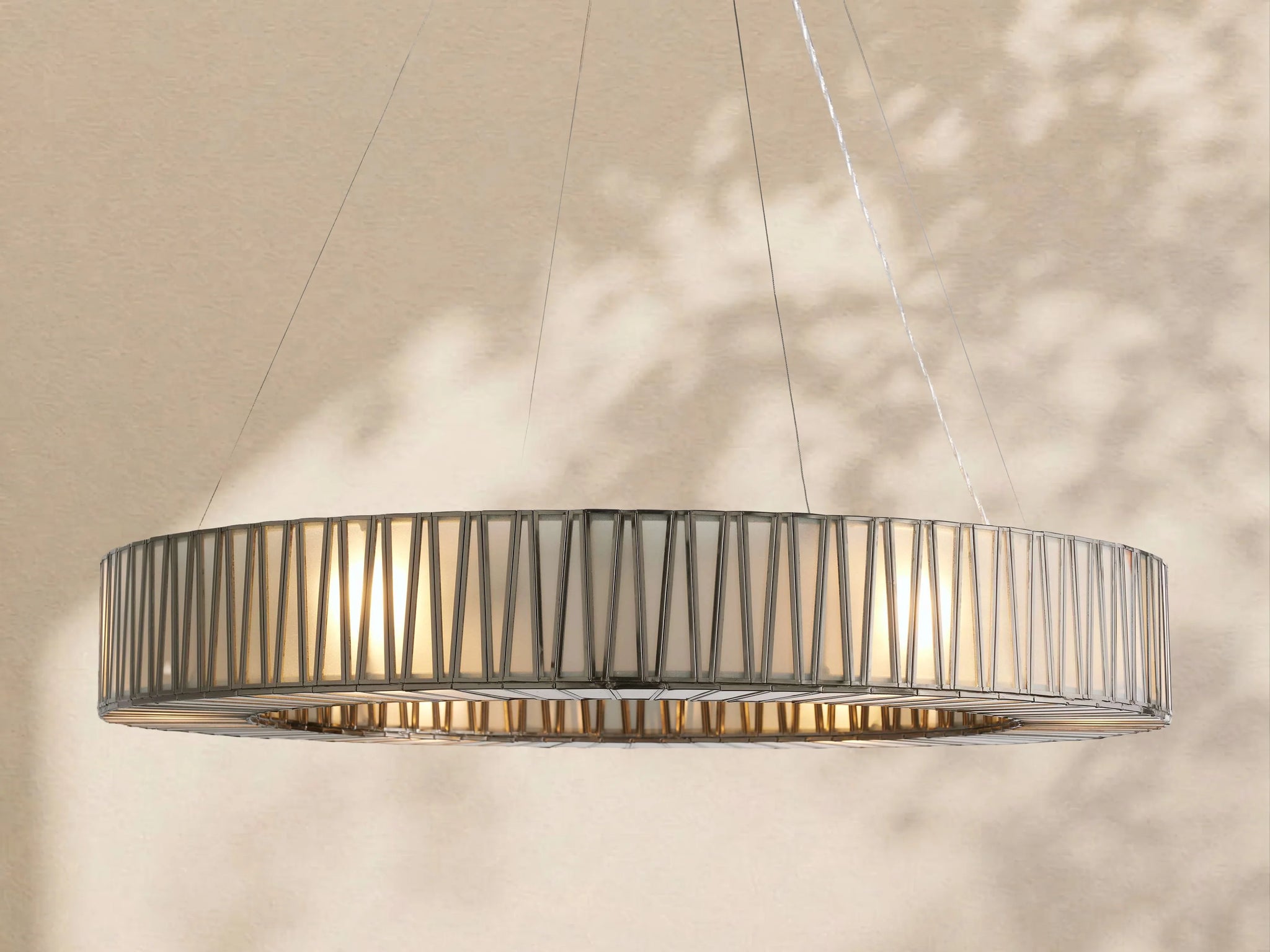 Jeunet Round Chandelier 24" 36" 42" 60"D