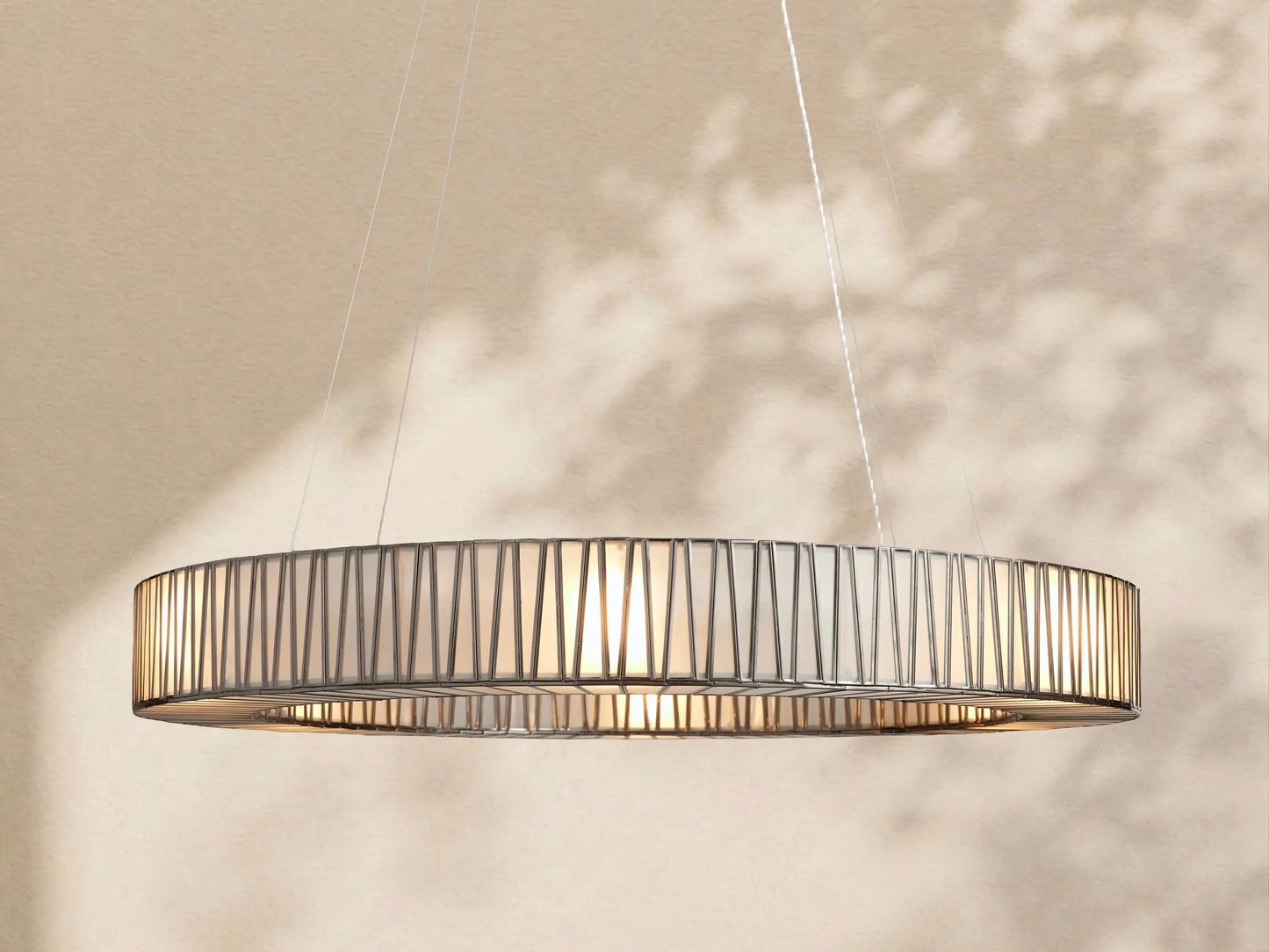 Jeunet Round Chandelier 24" 36" 42" 60"D