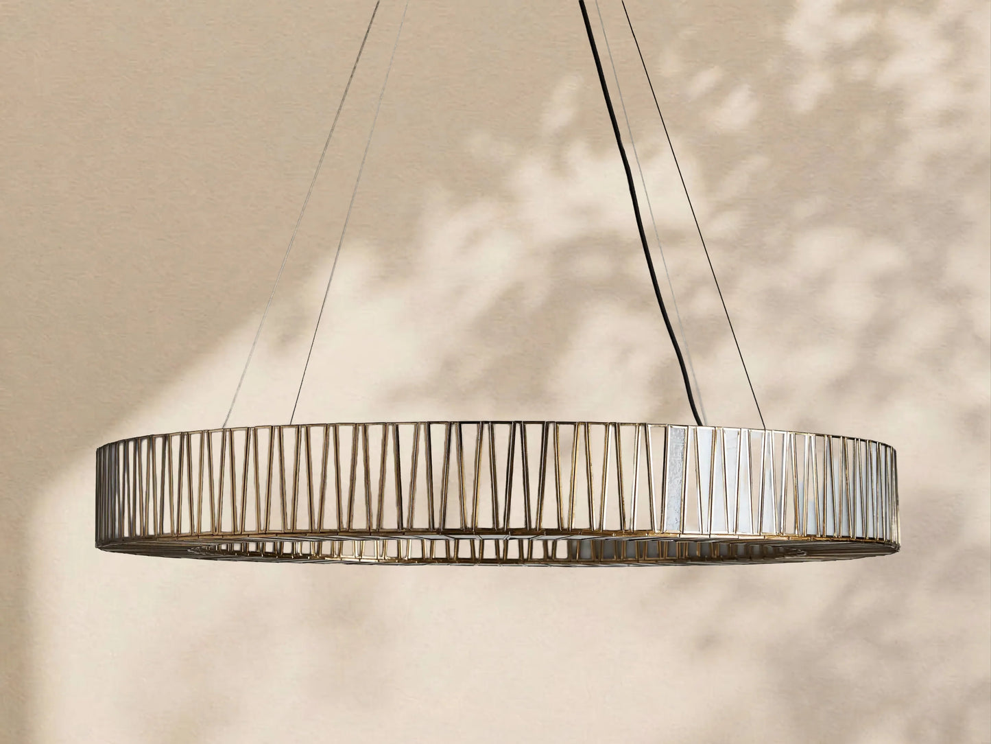 Jeunet Round Chandelier 24" 36" 42" 60"D