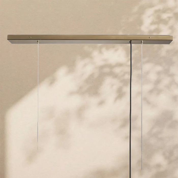 Jeunet Rectangular Chandelier 49" 60" 72"W