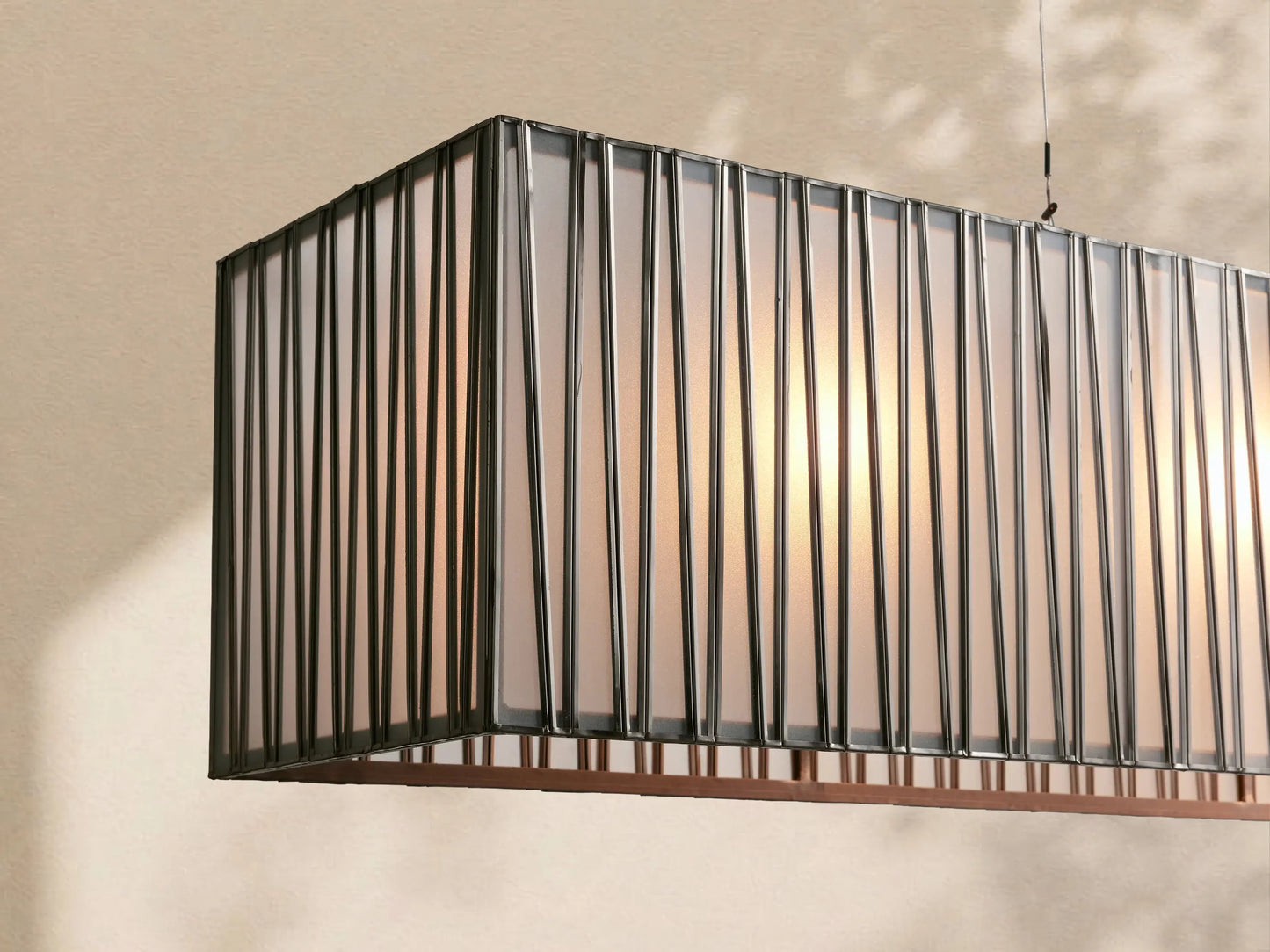 Jeunet Rectangular Chandelier 49" 60" 72"W