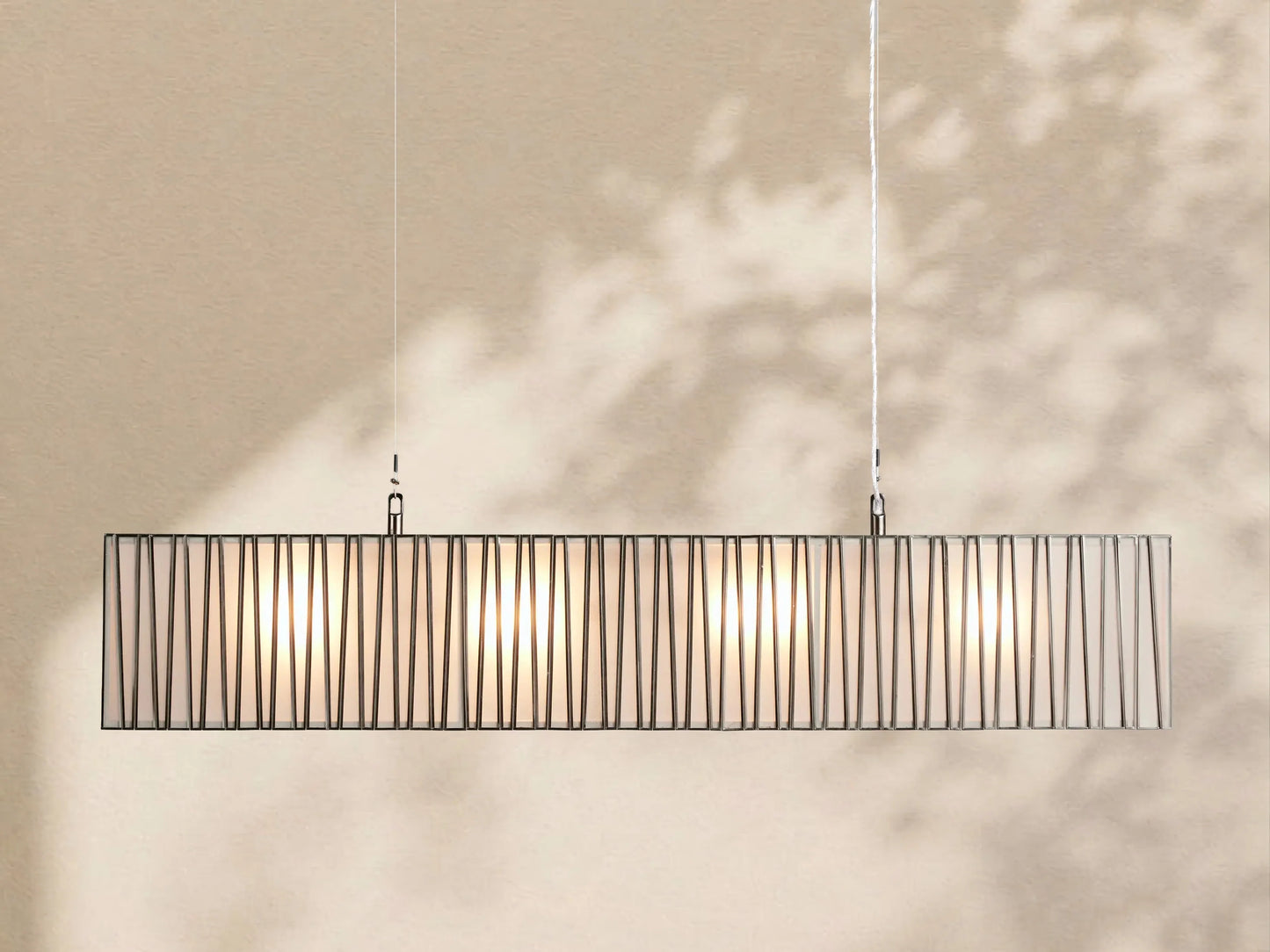 Jeunet Rectangular Chandelier 49" 60" 72"W