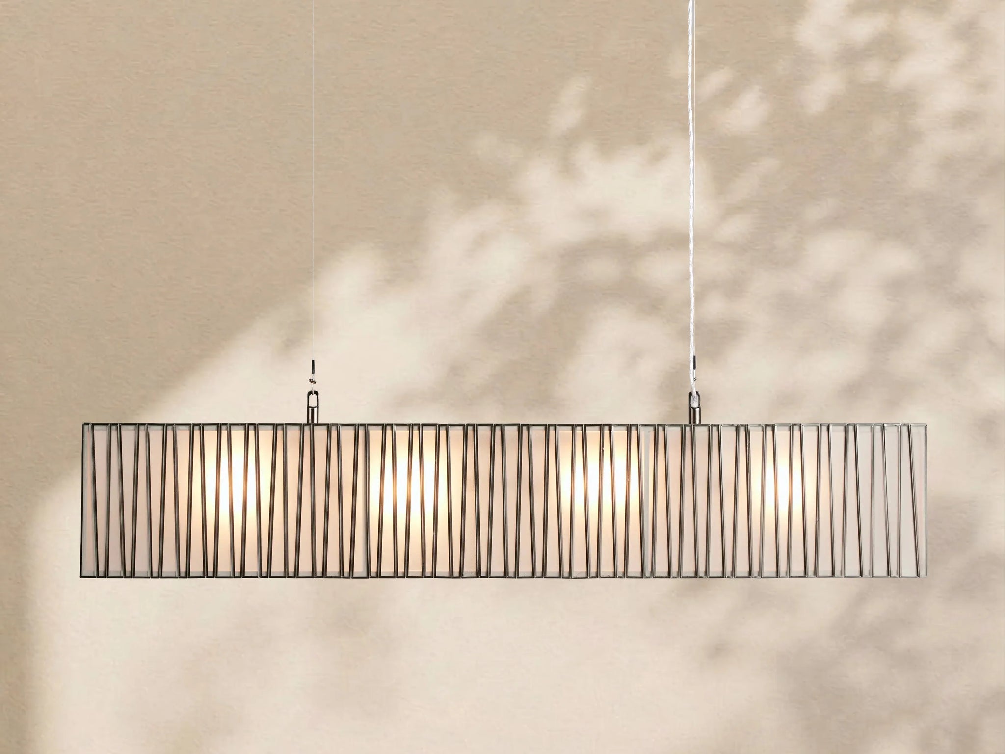 Jeunet Rectangular Chandelier 49" 60" 72"W