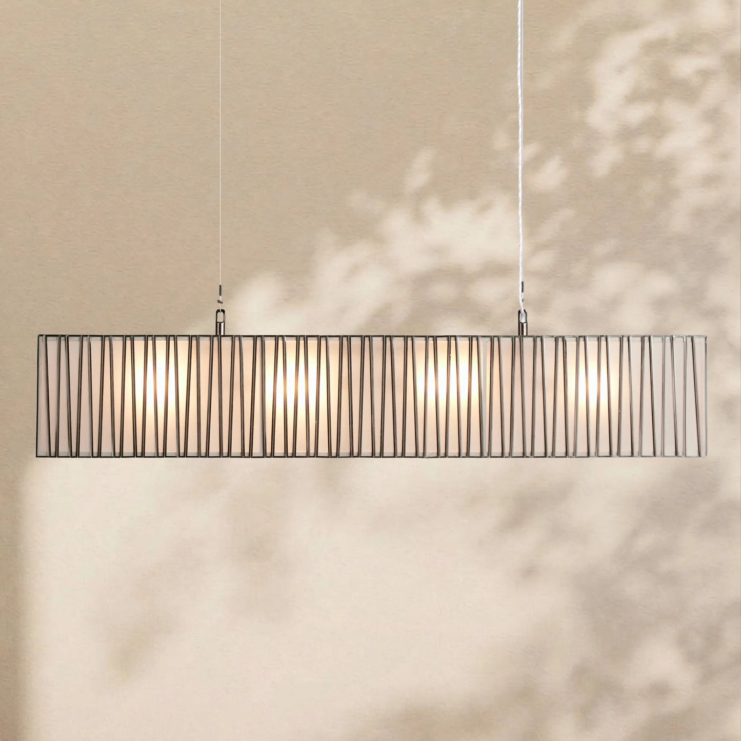 Jeunet Rectangular Chandelier 49" 60" 72"W
