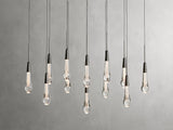Soltaire Glass Linear Chandelier