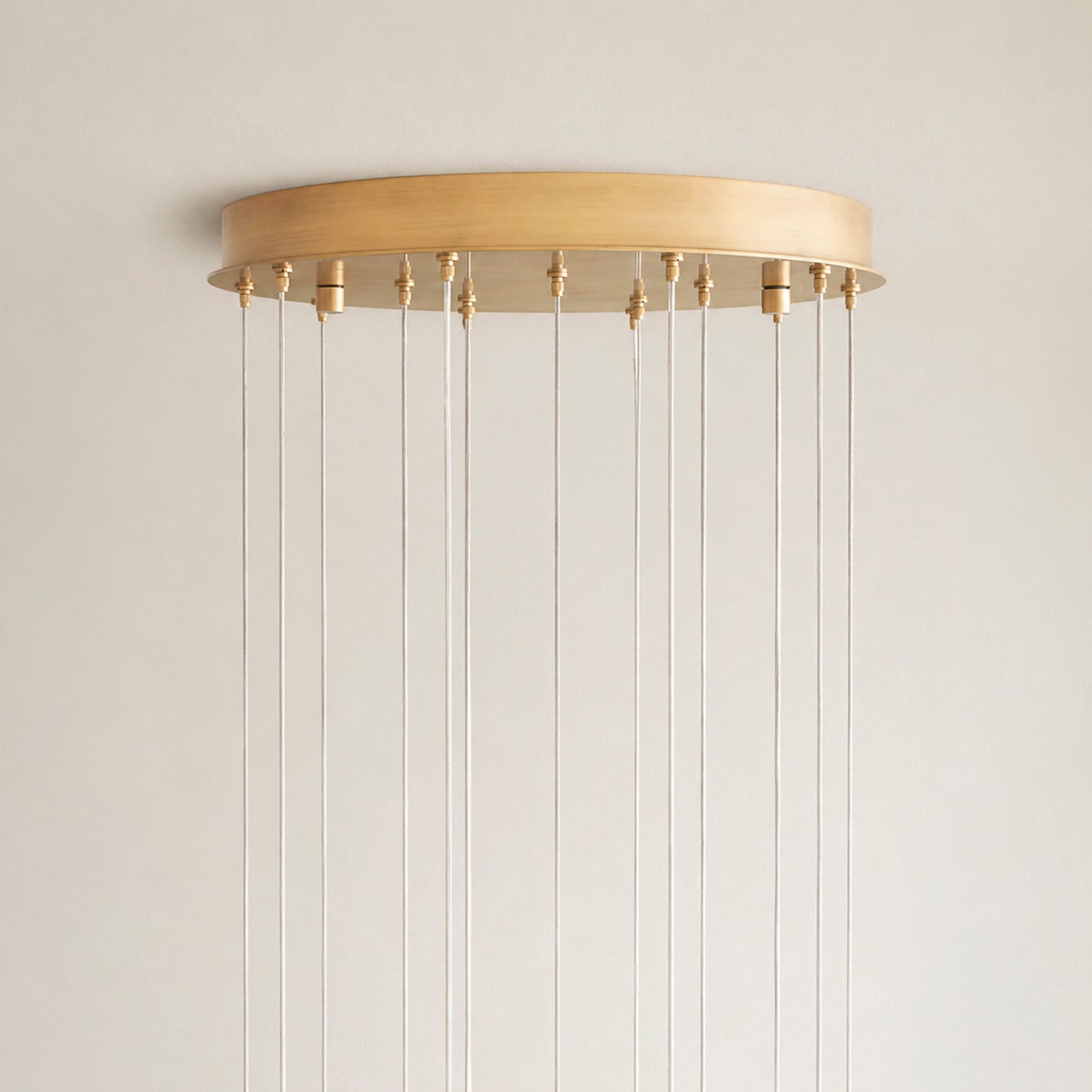 Arica Alabaster Round Chandelier