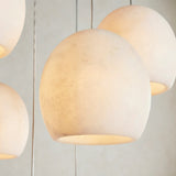 Arica Alabaster Round Chandelier