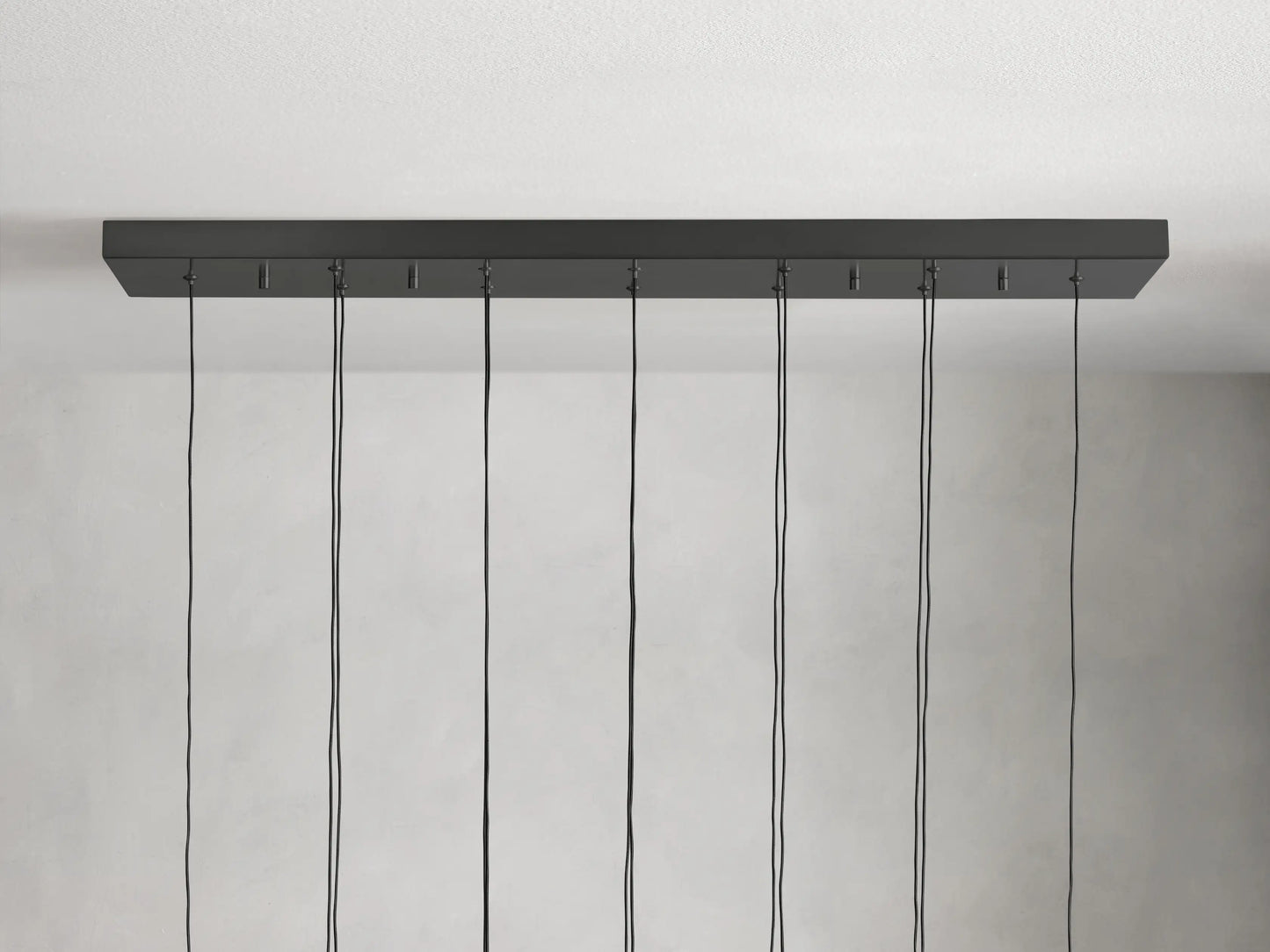 Soltaire Glass Linear Chandelier