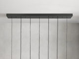 Soltaire Glass Linear Chandelier
