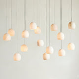 Arica Alabaster Linear Chandelier
