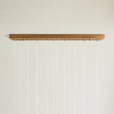 Arica Alabaster Linear Chandelier
