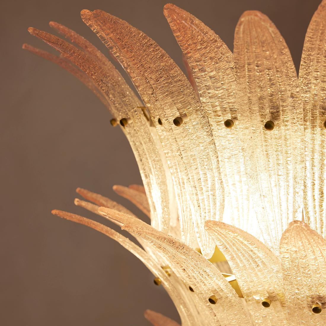 Treviso Pink  Round Multi-Tier Chandelier 30"D