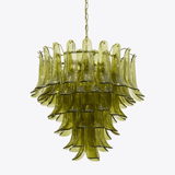 Green Petalo Chandelier