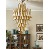 Dravina Glass Petals Pendant Lamp 31.5″D
