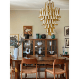 Dravina Glass Petals Pendant Lamp 31.5″D