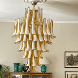 Dravina Glass Petals Pendant Lamp 31.5″D